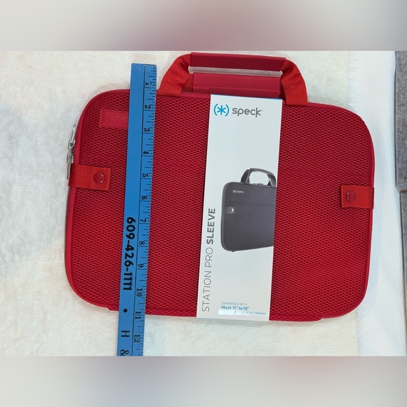💻 Laptop Case Bag Sleeve – Fits 11-12 inch Devices (NWT) 🔴 - Picture 2 of 8